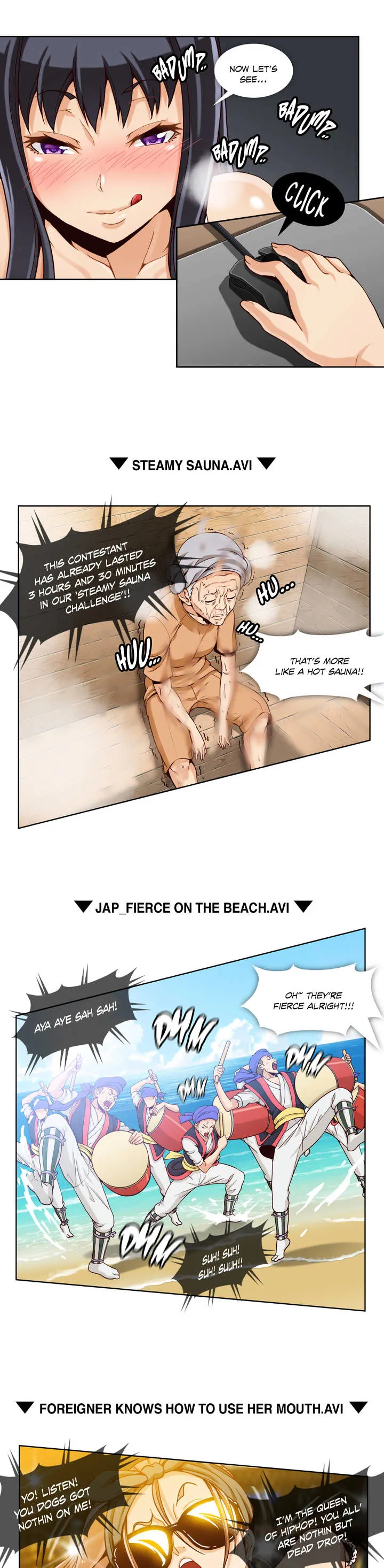 Read Secret X Folder chapter 1 image 3 on Lezhin