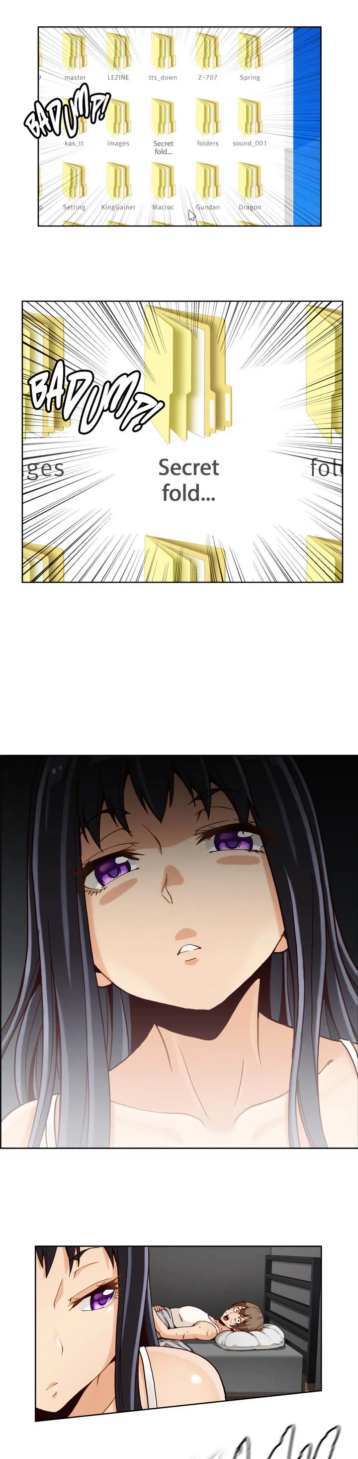 Read Secret X Folder chapter 1 image 5 on Lezhin