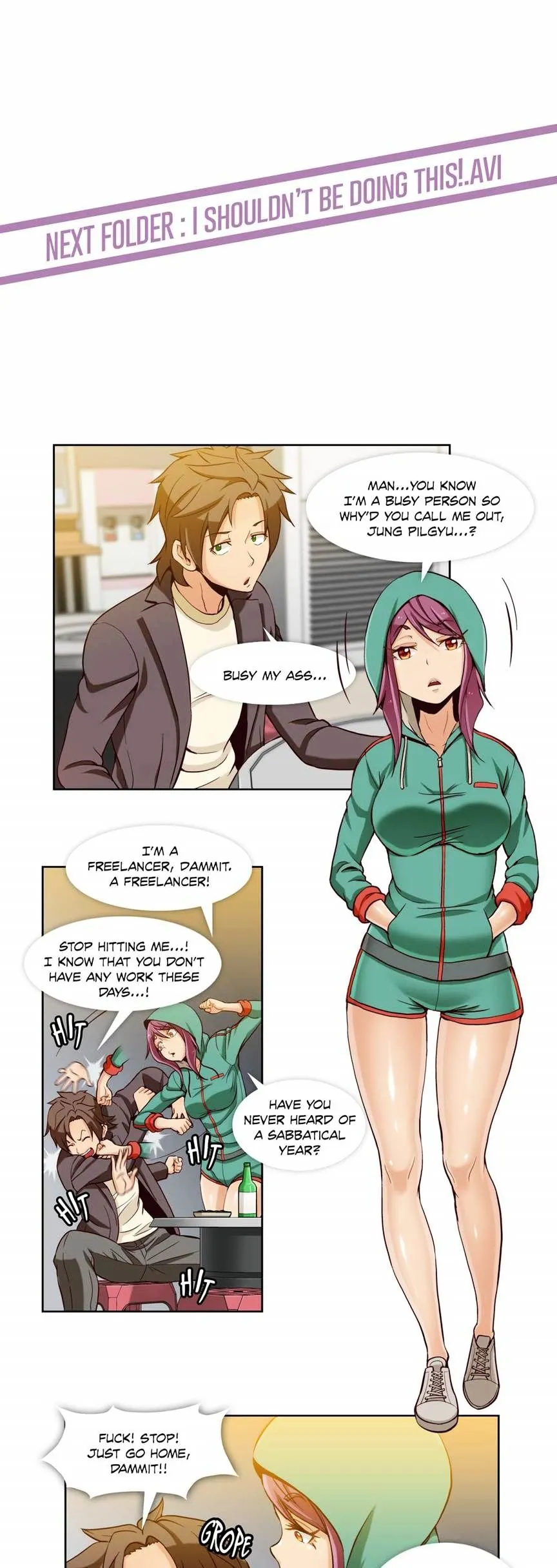 Read Secret X Folder chapter 3 image 26 on Lezhin