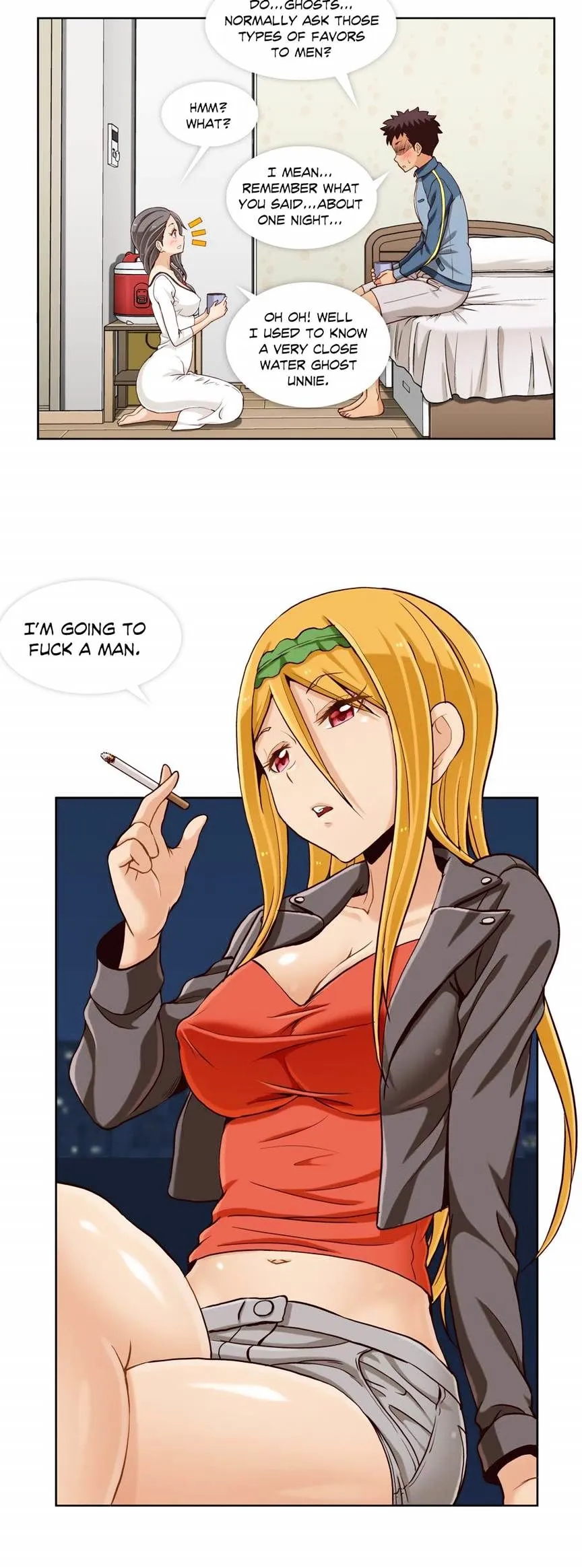 Read Secret X Folder chapter 9 image 12 on Lezhin