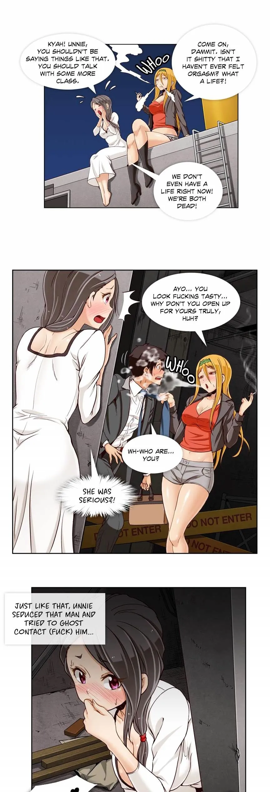 Read Secret X Folder chapter 9 image 13 on Lezhin