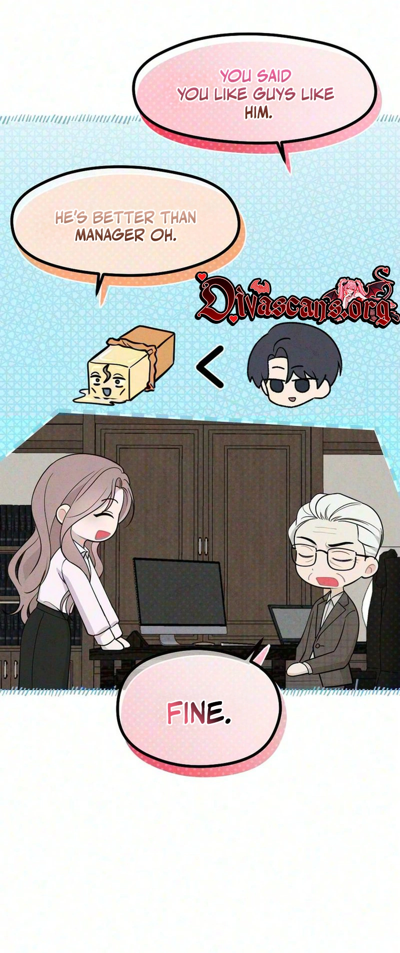 Secretary Blind Date Chapter 3 page 5 - 