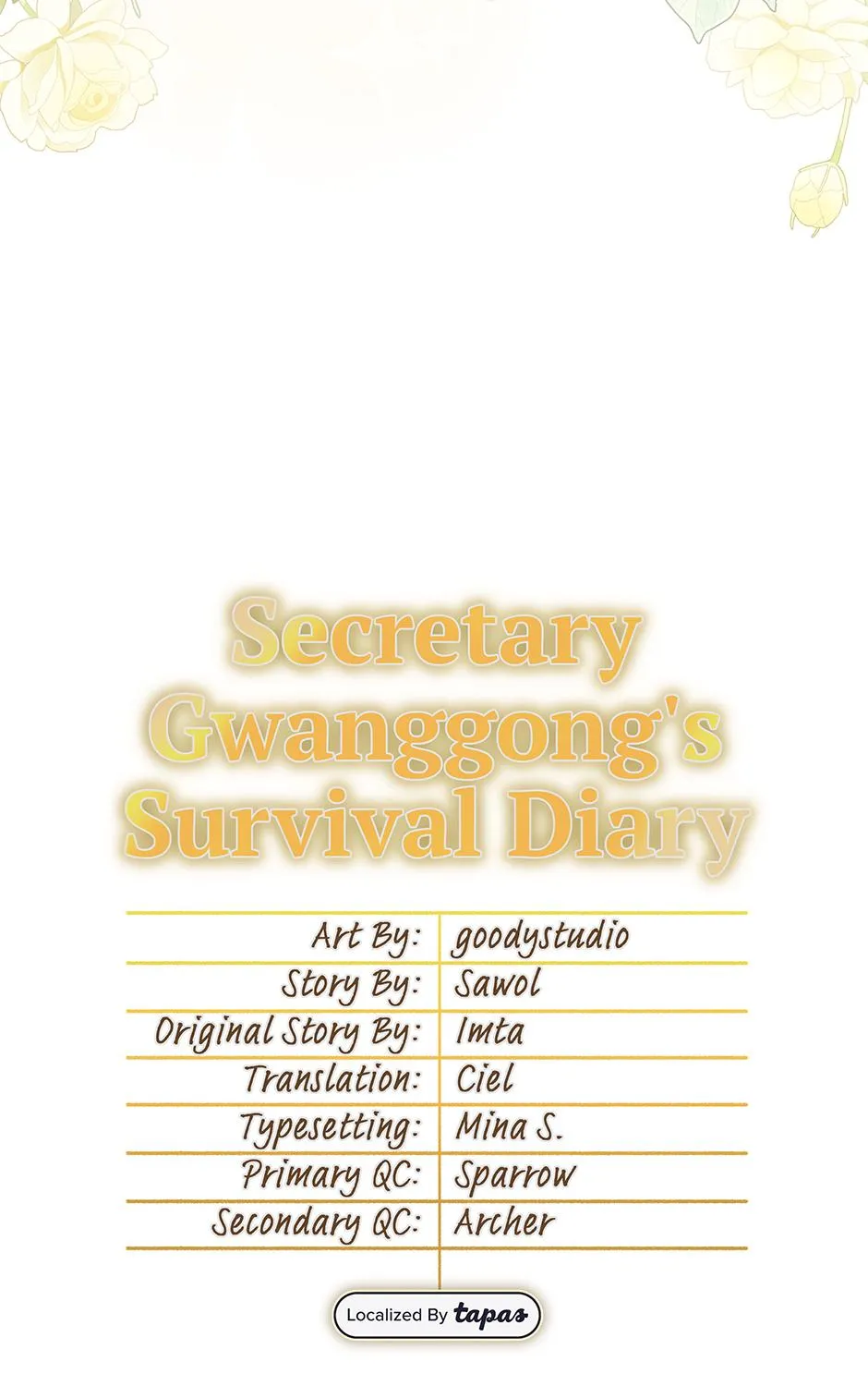 SECRETARY GWANGGONGS SURVIVAL DIARY Chapter 27 page 32 - 