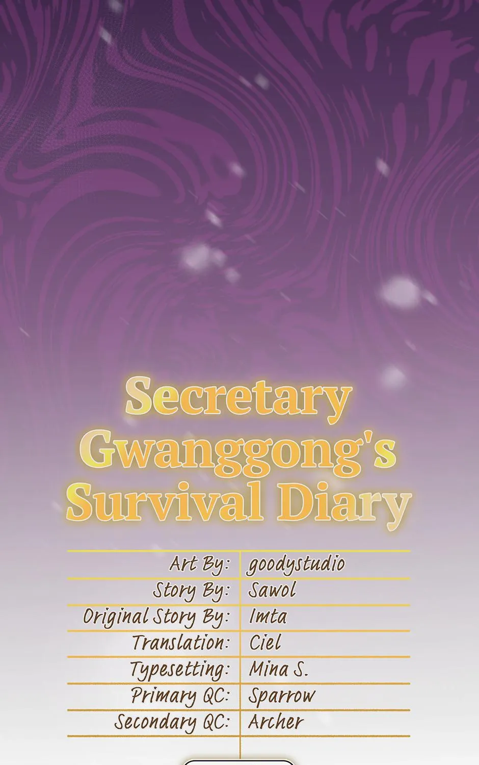 SECRETARY GWANGGONGS SURVIVAL DIARY Chapter 31 page 35 - 