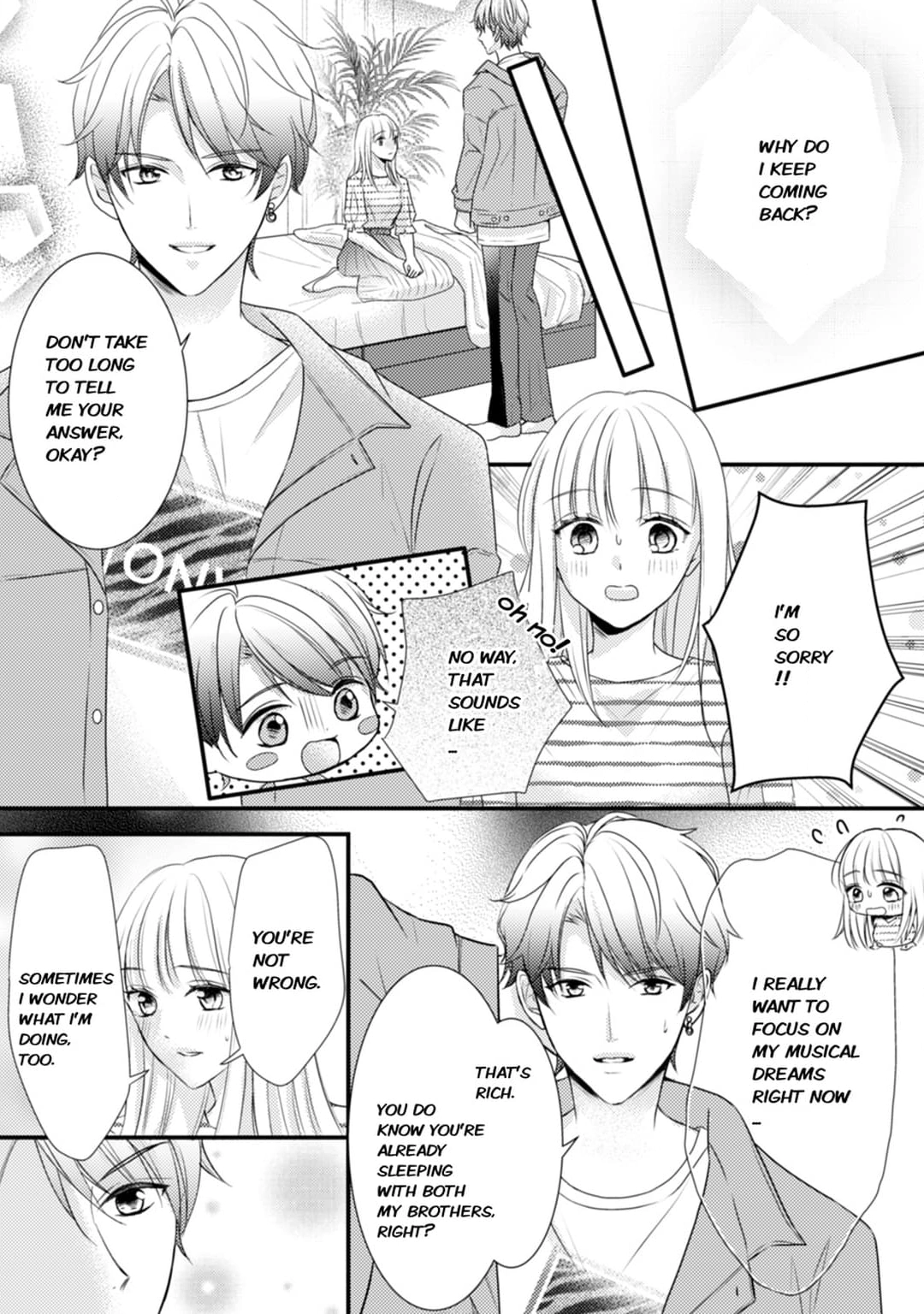 Read Seduced by the Three chapter 4 image 14 on Lezhin