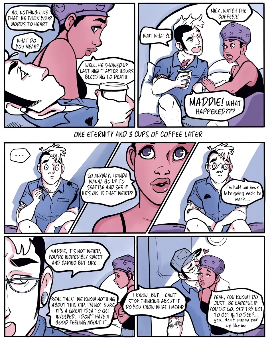 Seemingly Dark Chapter 26 page 1 - 