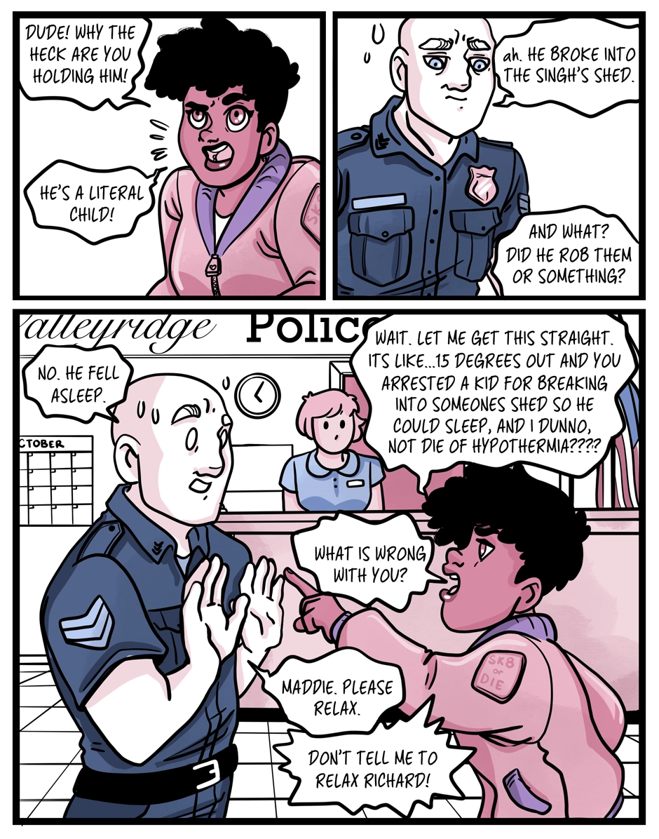 Seemingly Dark Chapter 91 page 3 - 