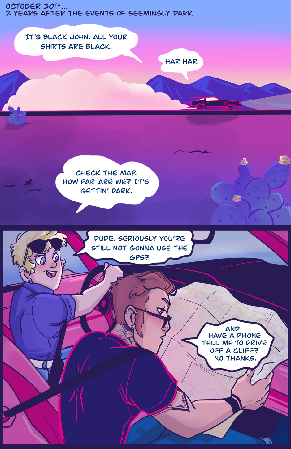Seemingly Dark Chapter 94 page 2 - 