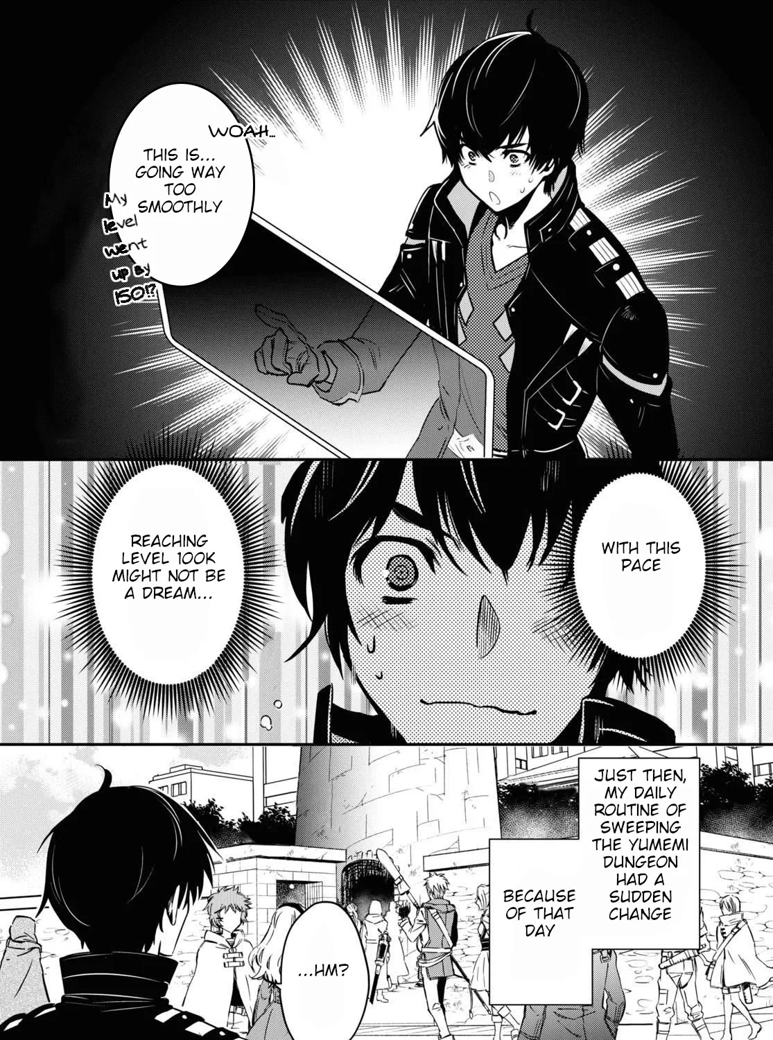Read Sekai Saisoku no Level Up! chapter 2 image 8 on Lezhin