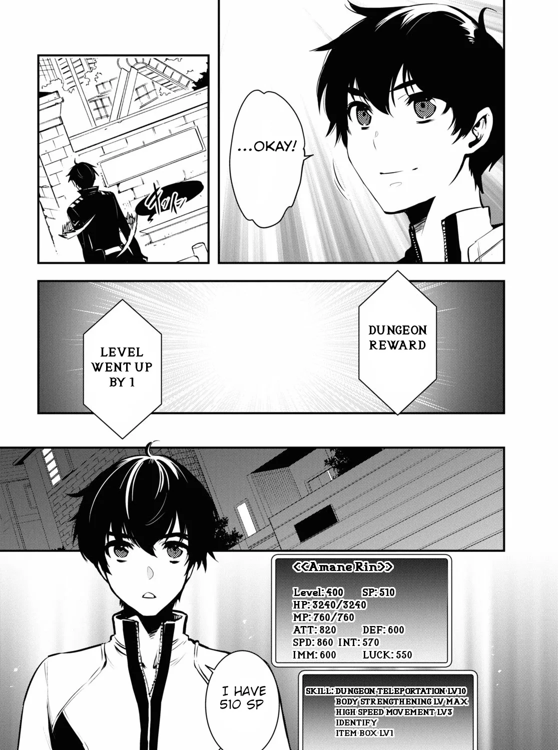 Read Sekai Saisoku no Level Up! chapter 3 image 40 on Lezhin