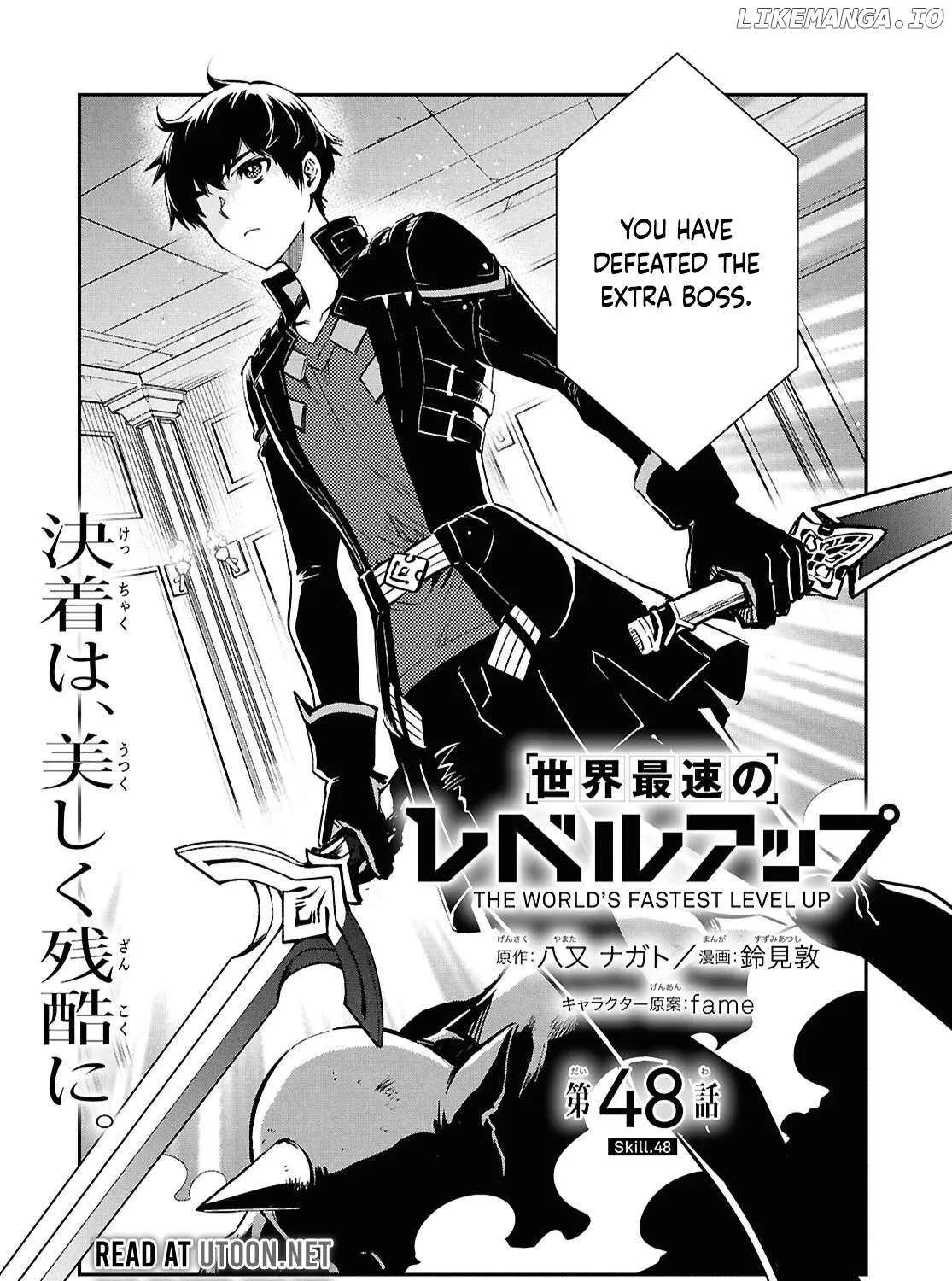 Read Sekai Saisoku no Level Up! chapter 48 image 2 on Lezhin