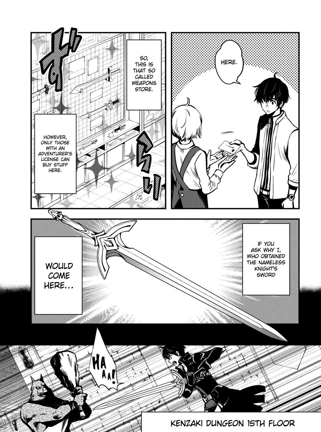 Read Sekai Saisoku no Level Up! chapter 9 image 6 on Lezhin