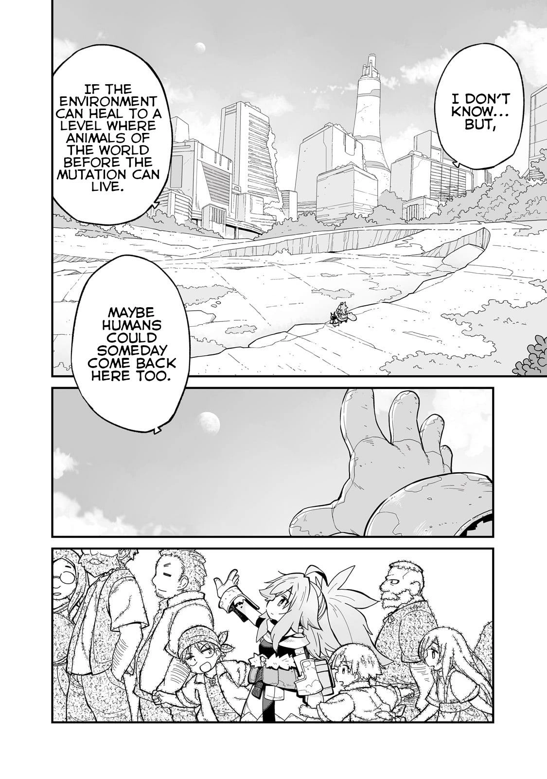 Sekai wa Owattemo Ikirutte Tanoshii Chapter 32 page 13 - 