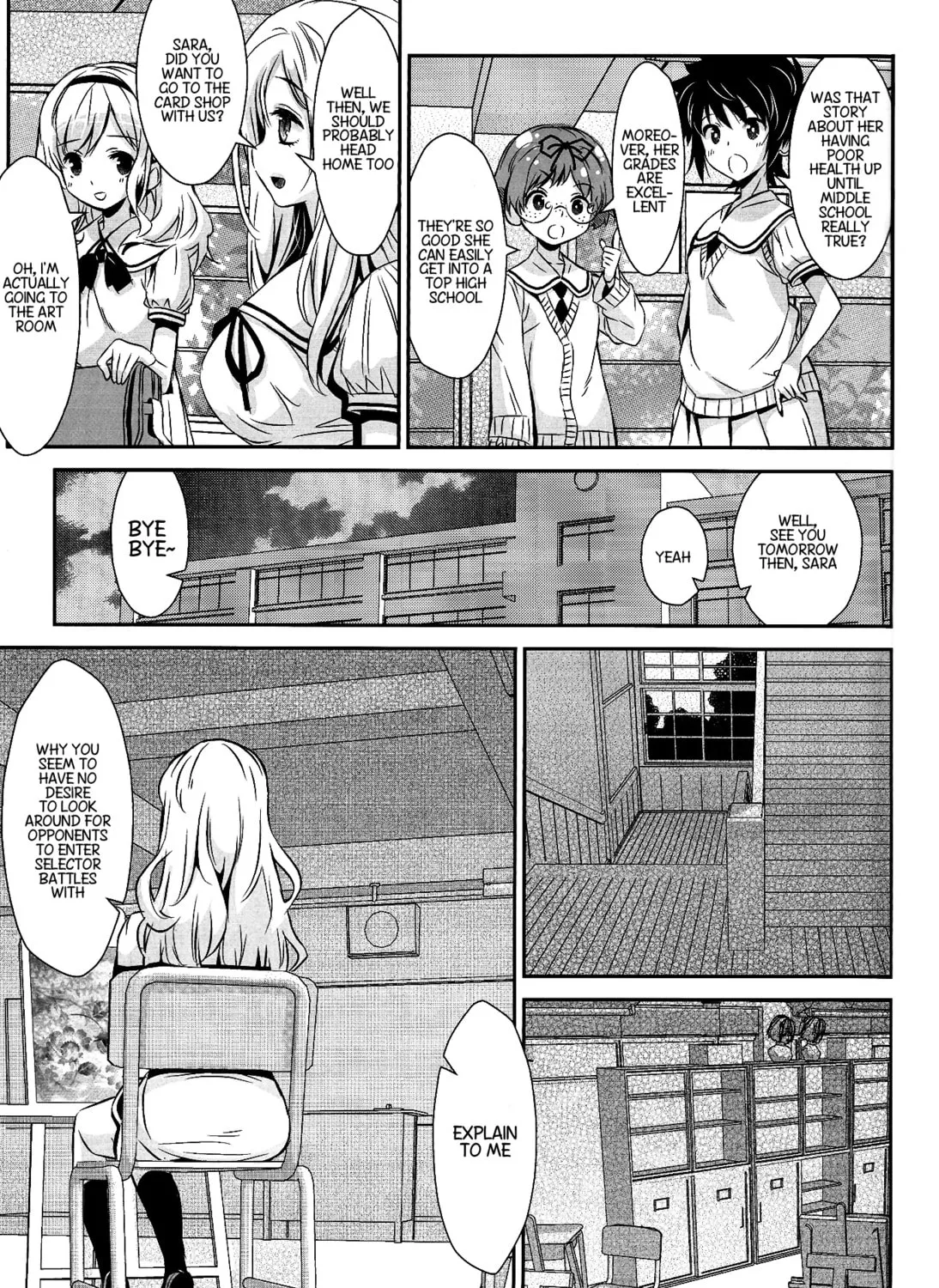 Read selector stirred WIXOSS chapter 1 image 12 on Lezhin