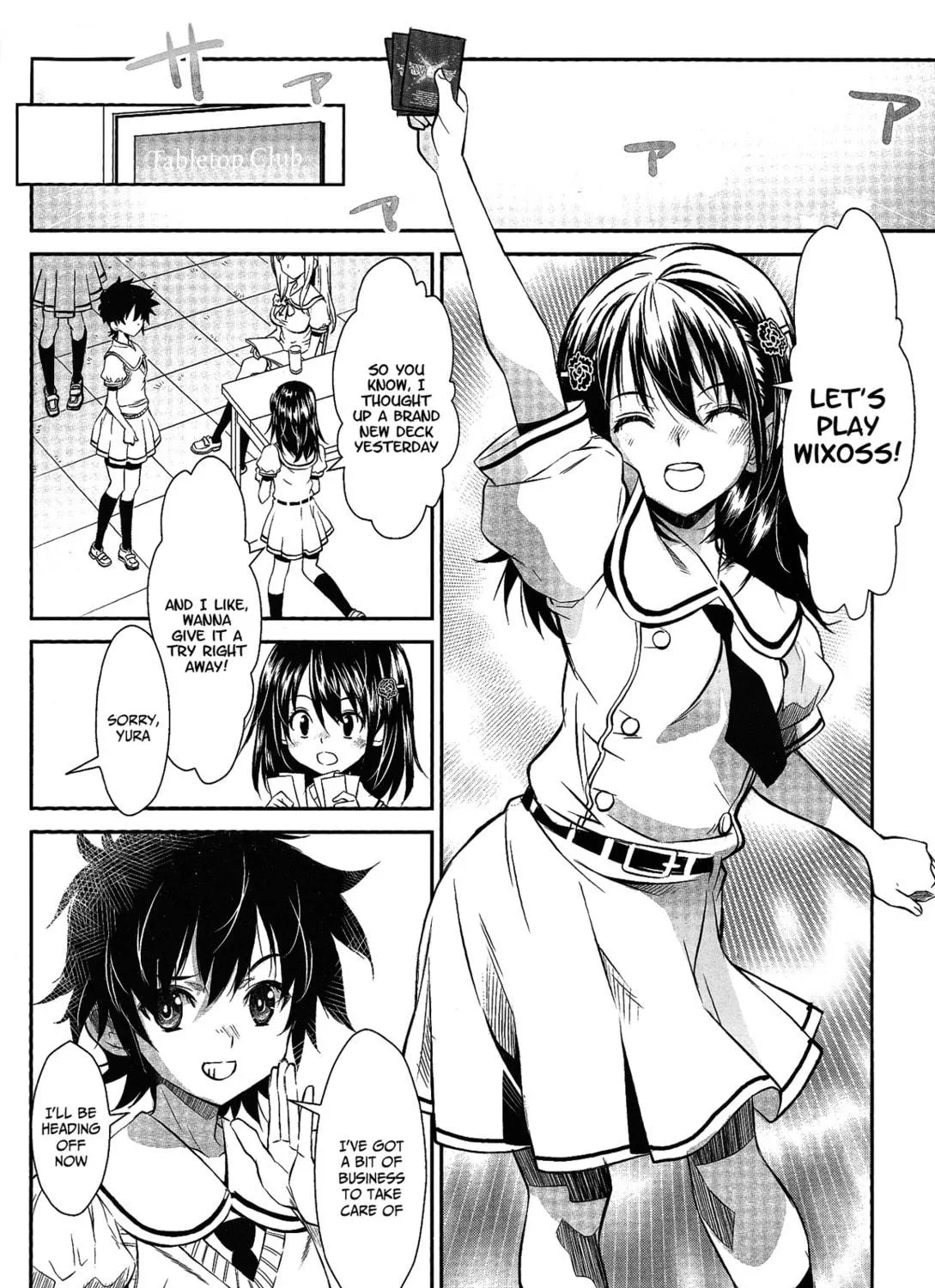 Read selector stirred WIXOSS chapter 2 image 10 on Lezhin