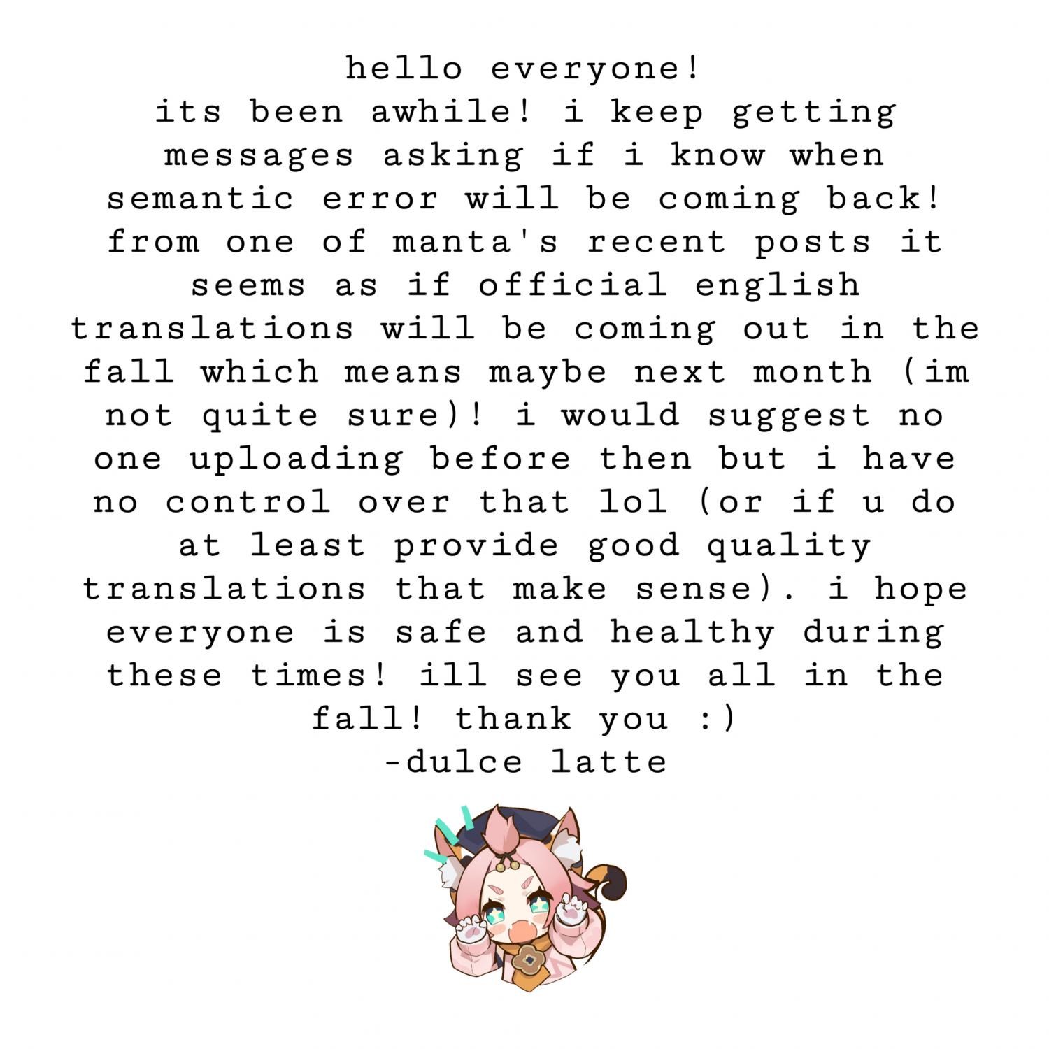 Read Semantic Error chapter 2.2 image 0 on Lezhin
