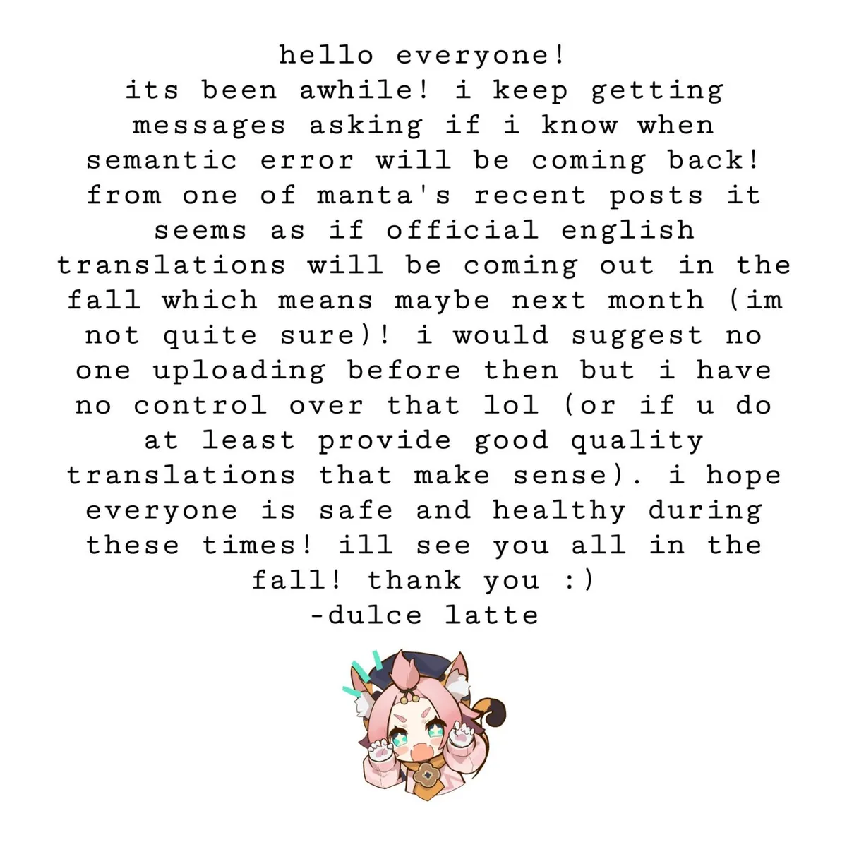 Read Semantic Error chapter 54.99 image 0 on Lezhin