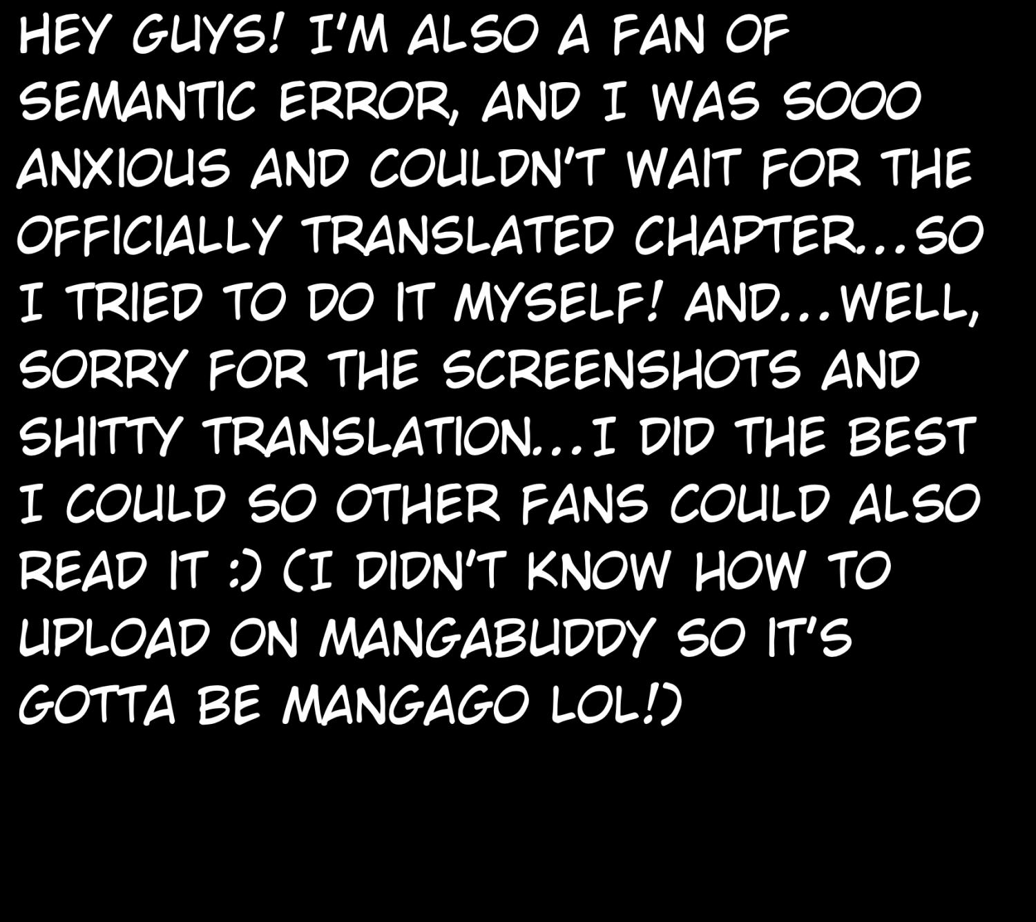 Read Semantic Error chapter 57 image 1 on Lezhin