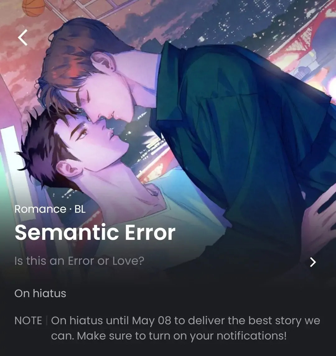 Read Semantic Error chapter 71.1 image 0 on Lezhin