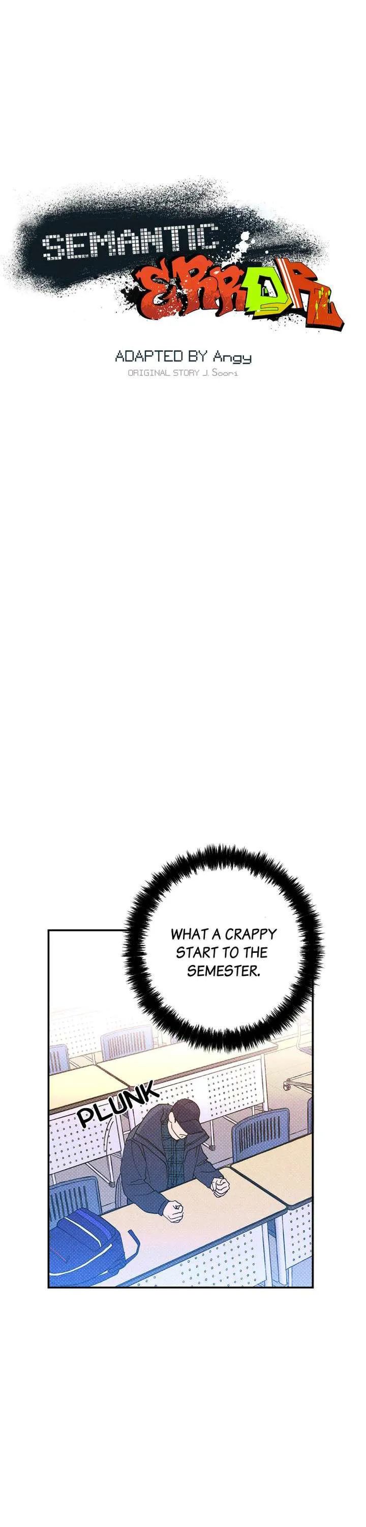 Read Semantic Error chapter 8.99 image 1 on Lezhin