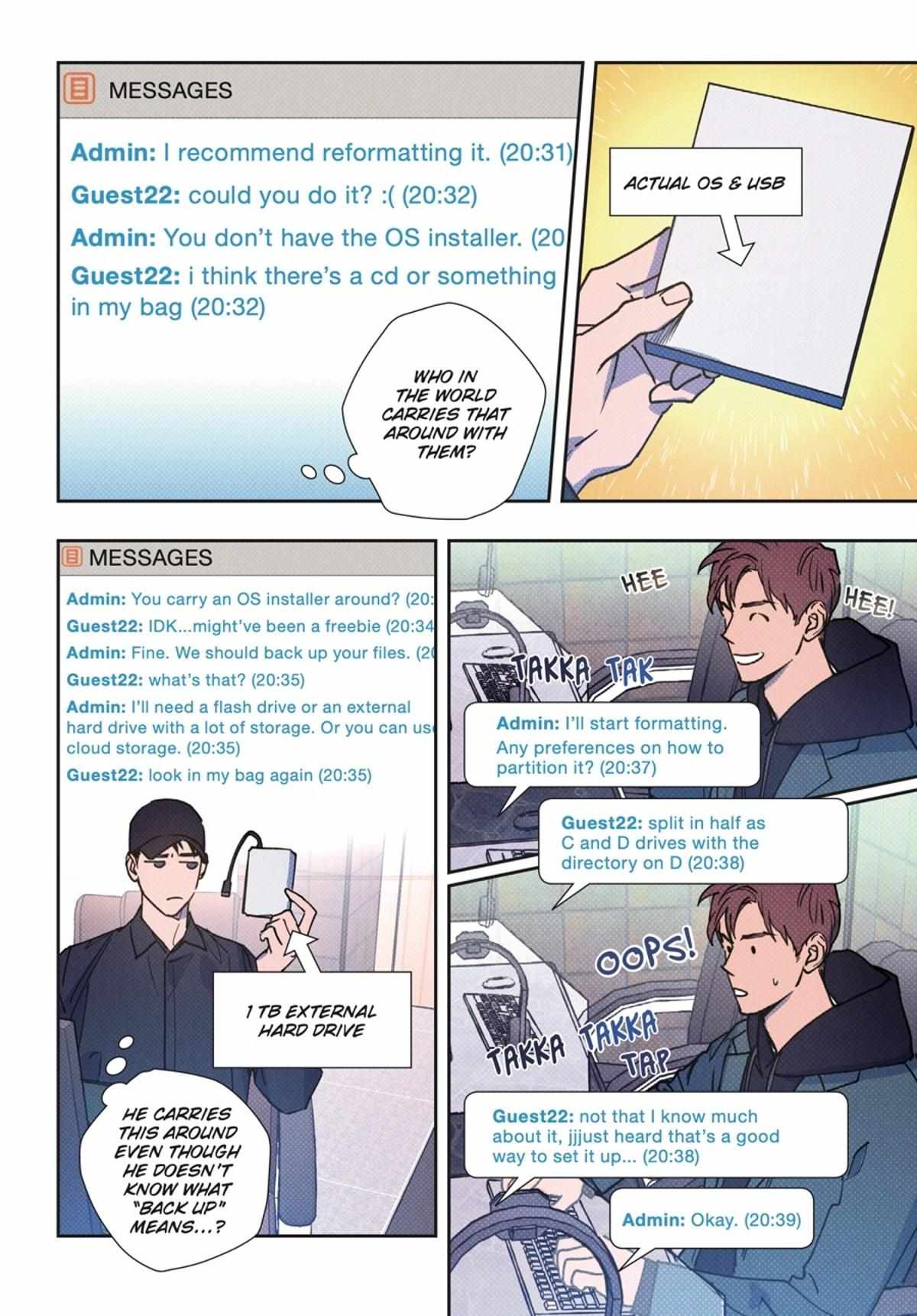 Read Semantic Error chapter 93.3 image 15 on Lezhin