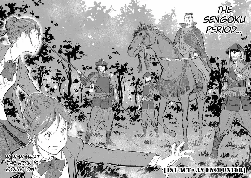 Sengoku Komachi Kuroutan Chapter 0.99 page 3 - 