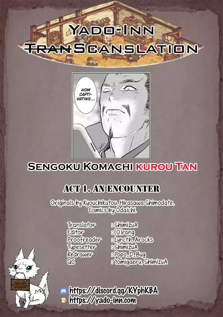 Sengoku Komachi Kuroutan Chapter 0.99 page 33 - 