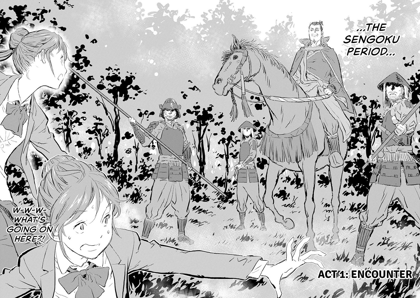 Sengoku Komachi Kuroutan Chapter 0 page 6 - 