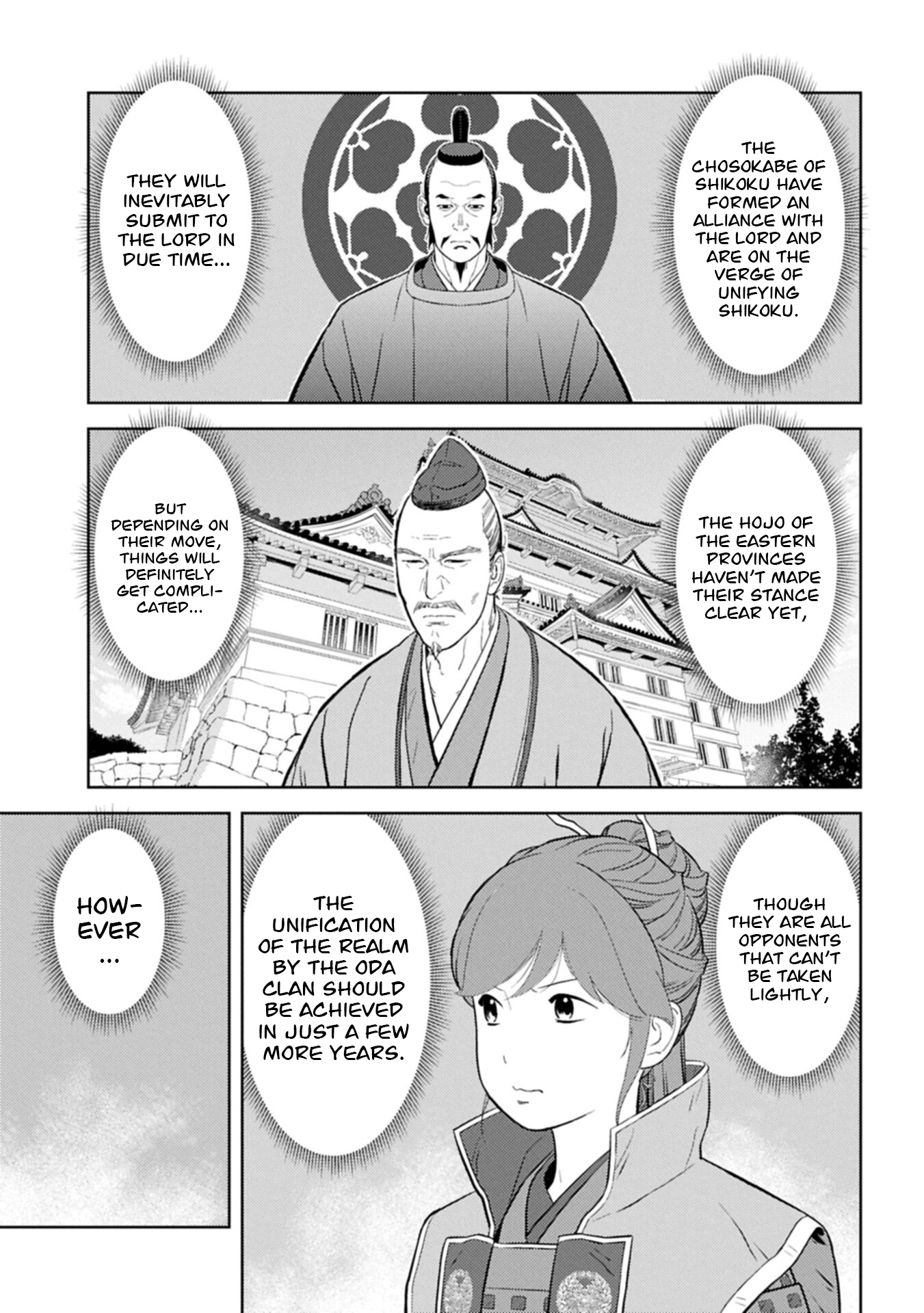 Sengoku Komachi Kuroutan Chapter 102 page 14 - 
