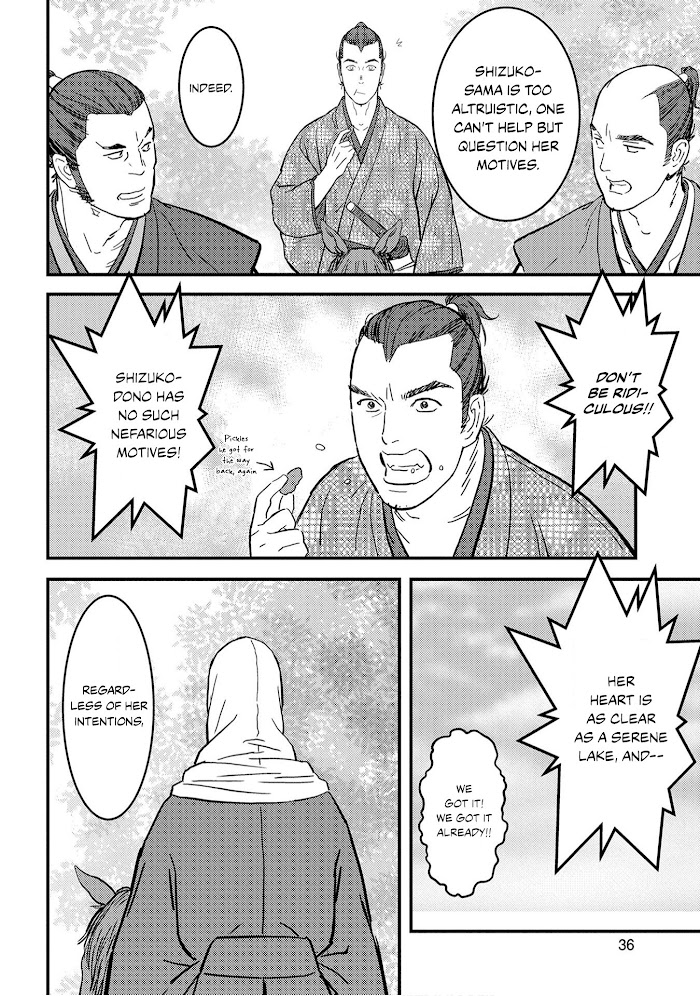 Sengoku Komachi Kuroutan Chapter 21 page 38 - 