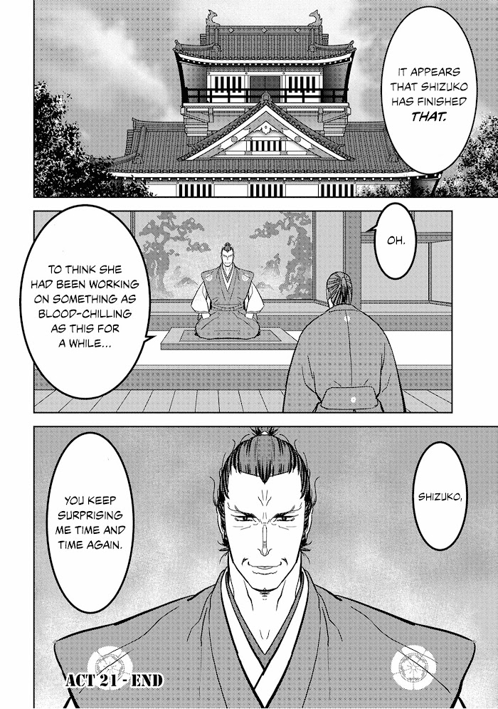 Sengoku Komachi Kuroutan Chapter 21 page 42 - 