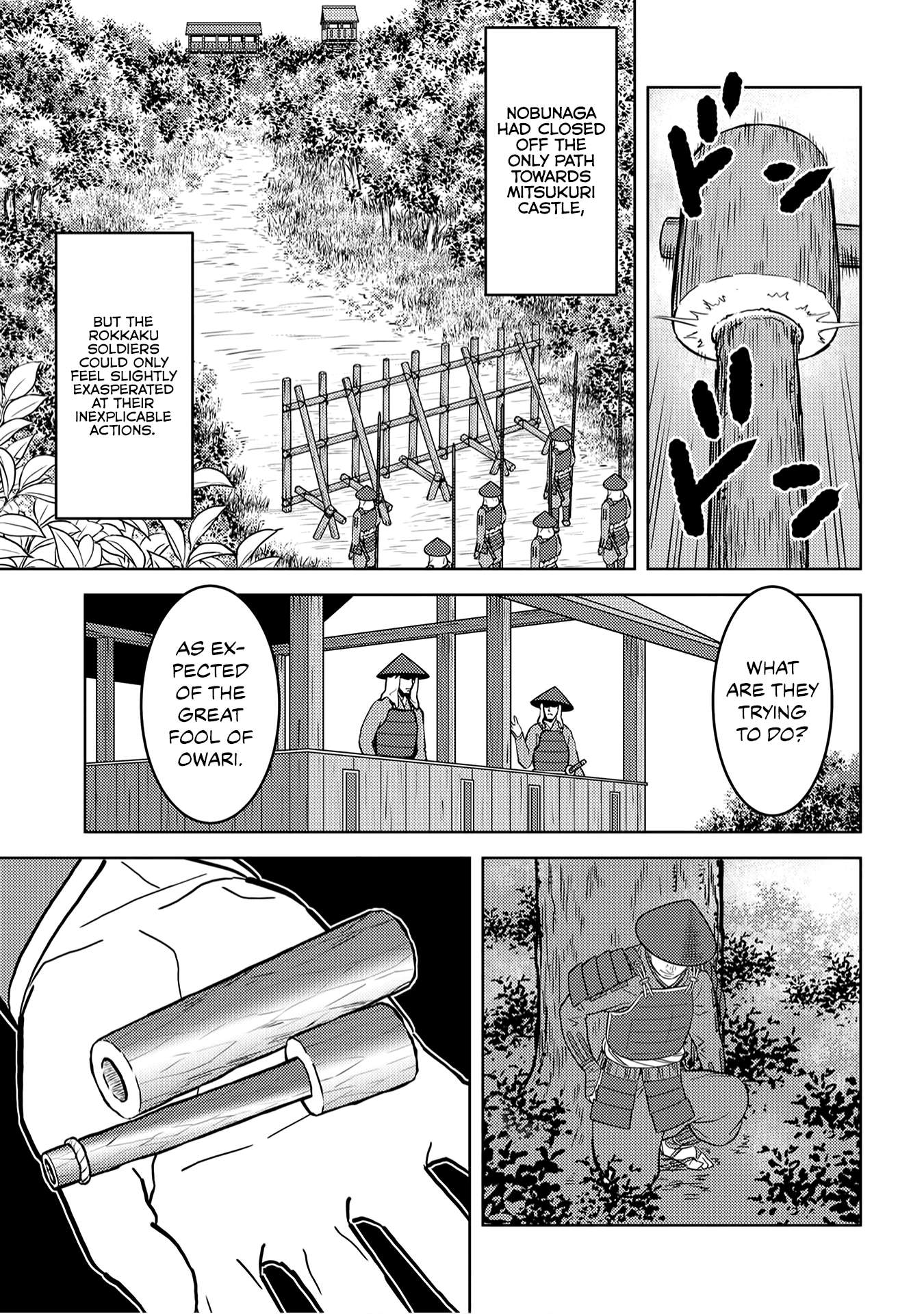 Sengoku Komachi Kuroutan Chapter 24.1 page 35 - 