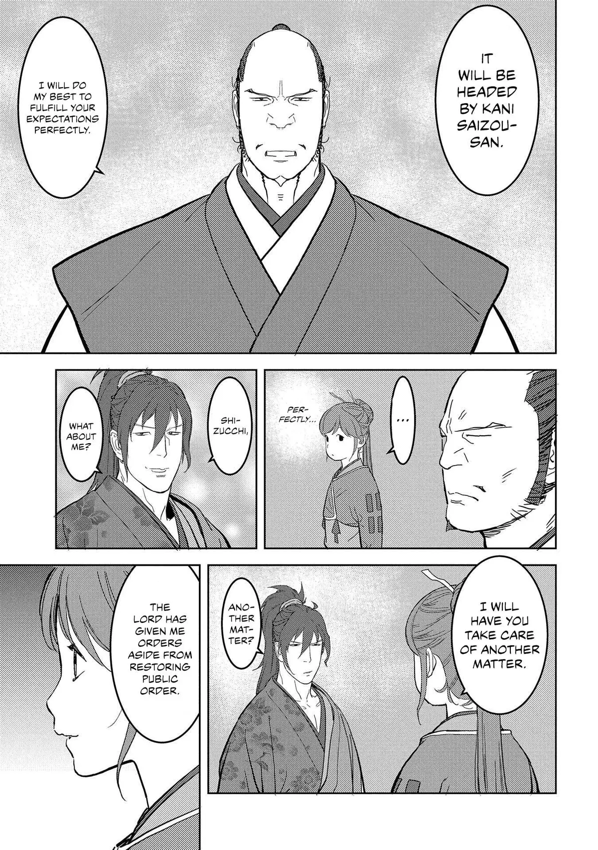 Sengoku Komachi Kuroutan Chapter 25.99 page 14 - 
