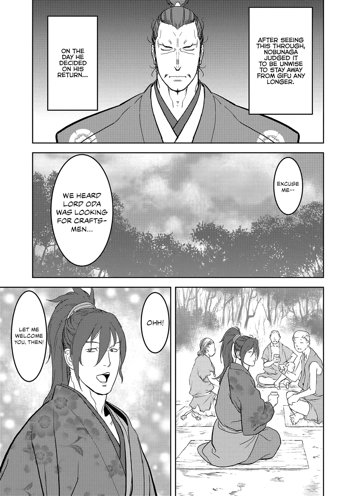 Sengoku Komachi Kuroutan Chapter 25.99 page 34 - 