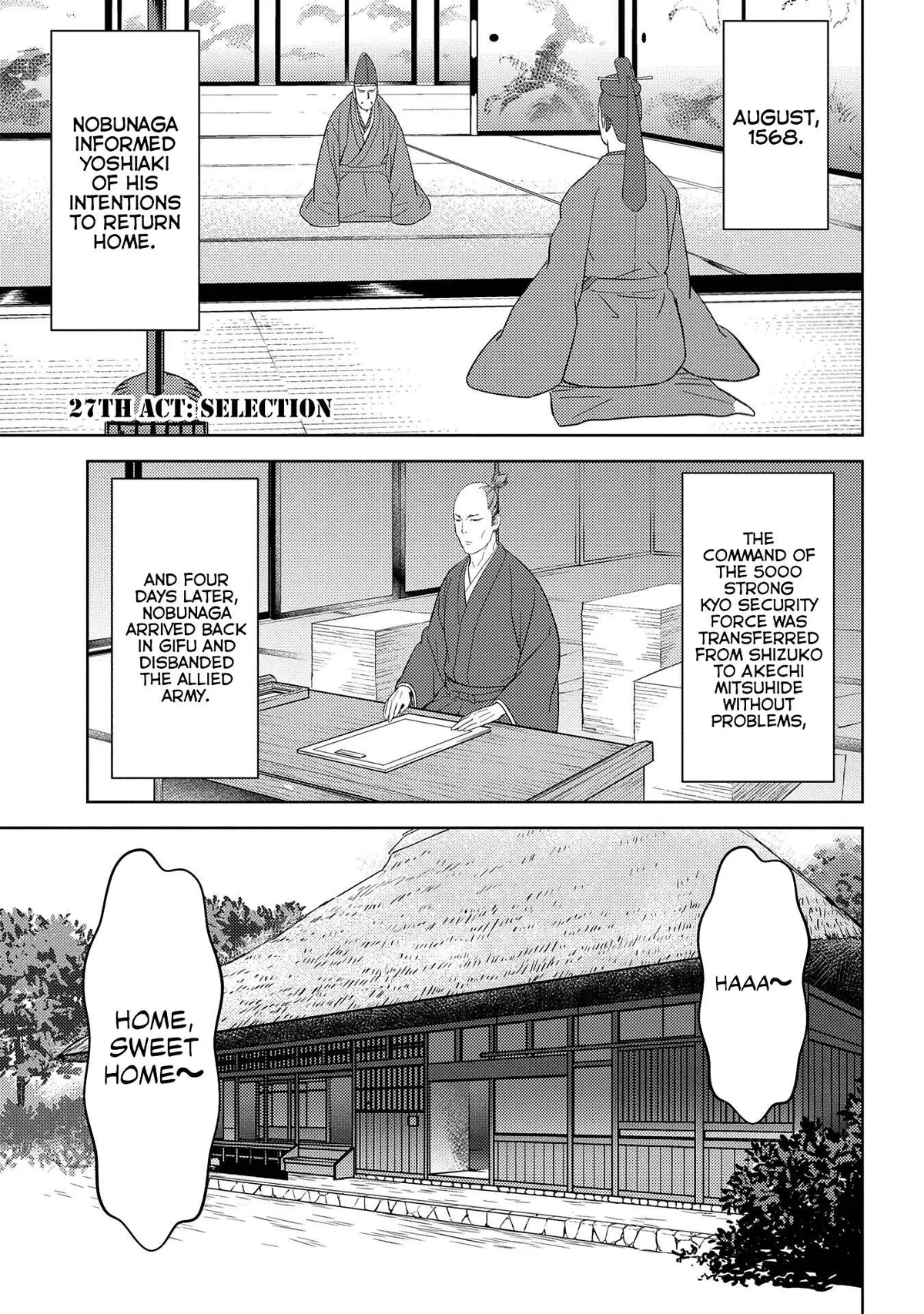 Sengoku Komachi Kuroutan Chapter 26.99 page 2 - 