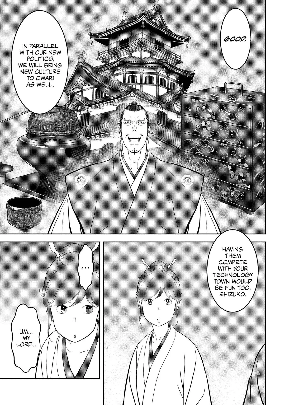 Sengoku Komachi Kuroutan Chapter 26.99 page 14 - 