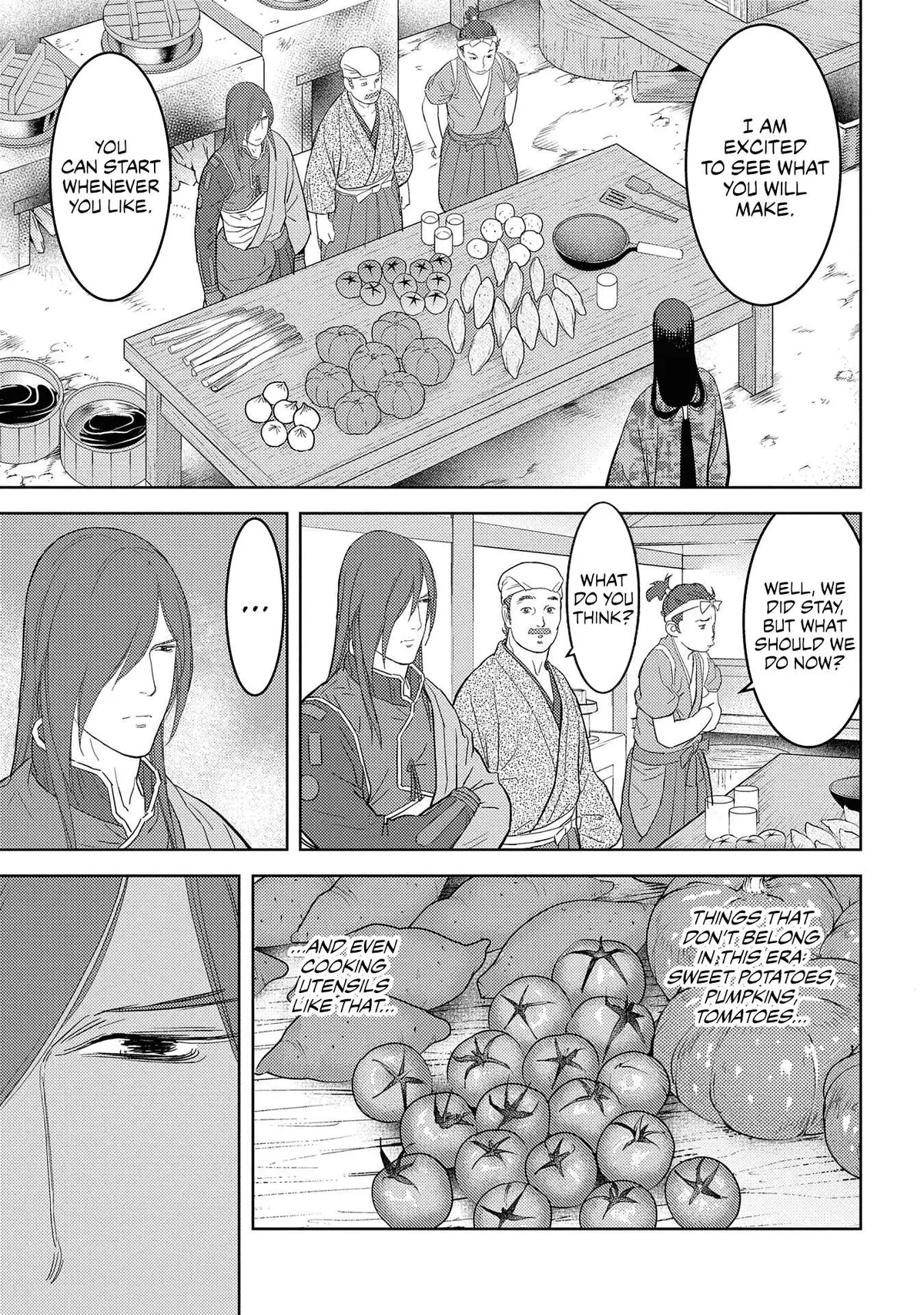 Sengoku Komachi Kuroutan Chapter 26.99 page 22 - 