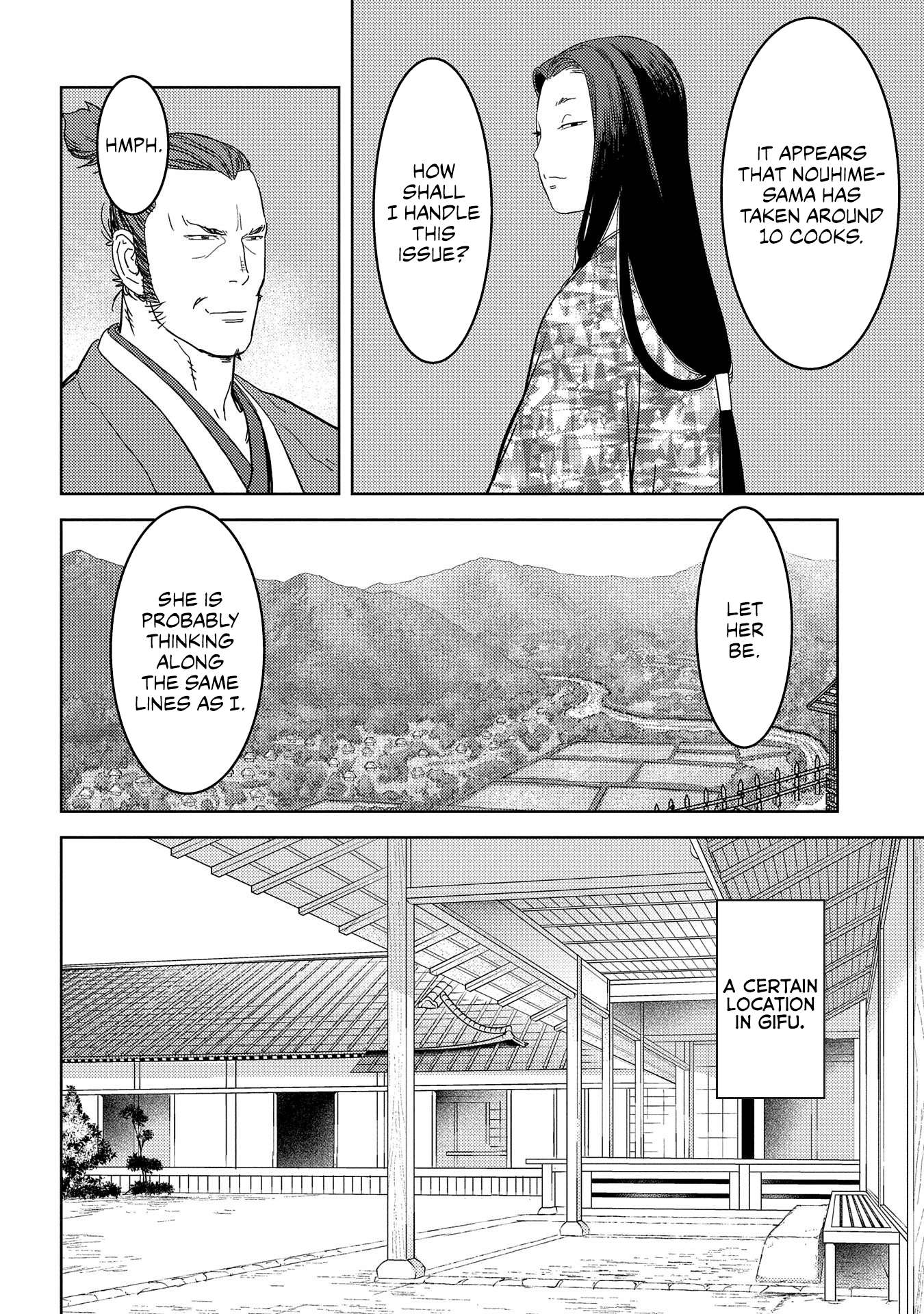 Sengoku Komachi Kuroutan Chapter 27.1 page 15 - 