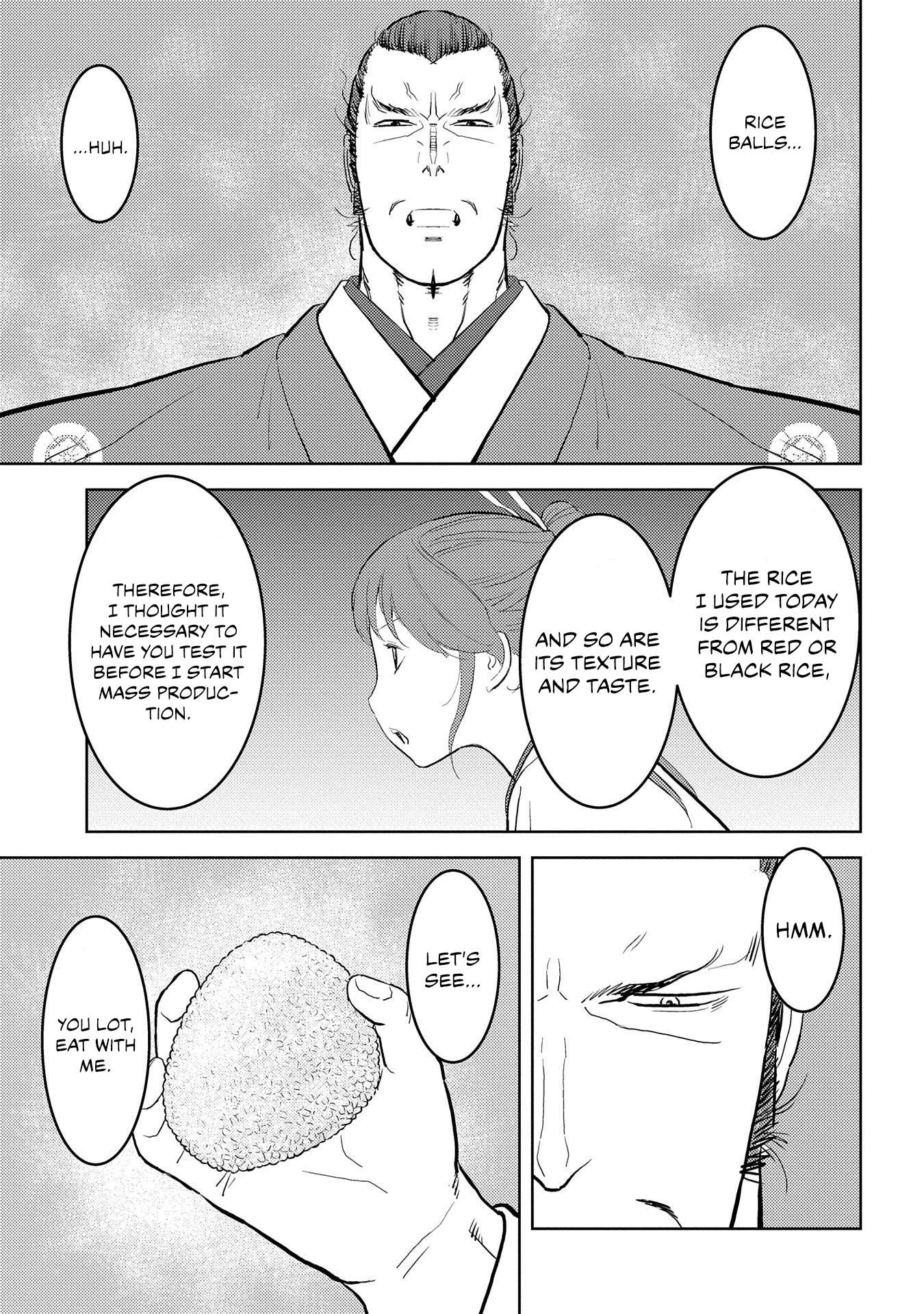 Sengoku Komachi Kuroutan Chapter 28.1 page 11 - 