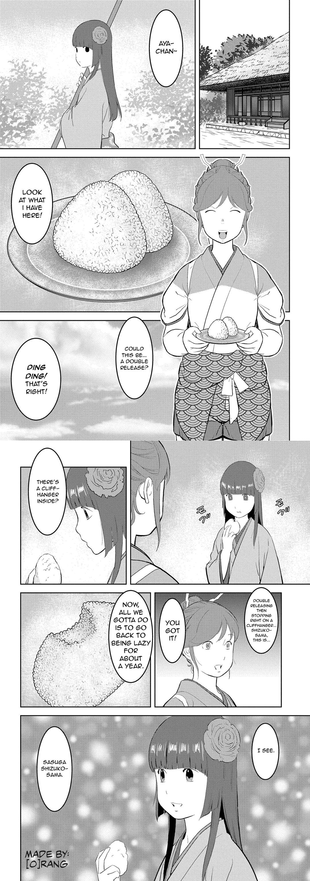 Sengoku Komachi Kuroutan Chapter 28.1 page 32 - 