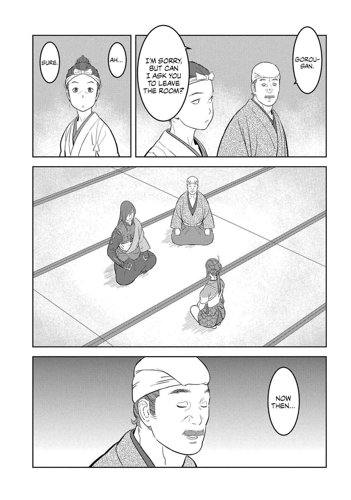 Sengoku Komachi Kuroutan Chapter 29.1 page 17 - 