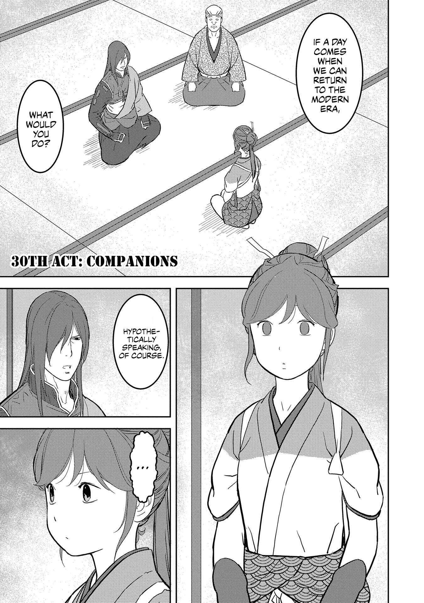 Sengoku Komachi Kuroutan Chapter 30.1 page 2 - 