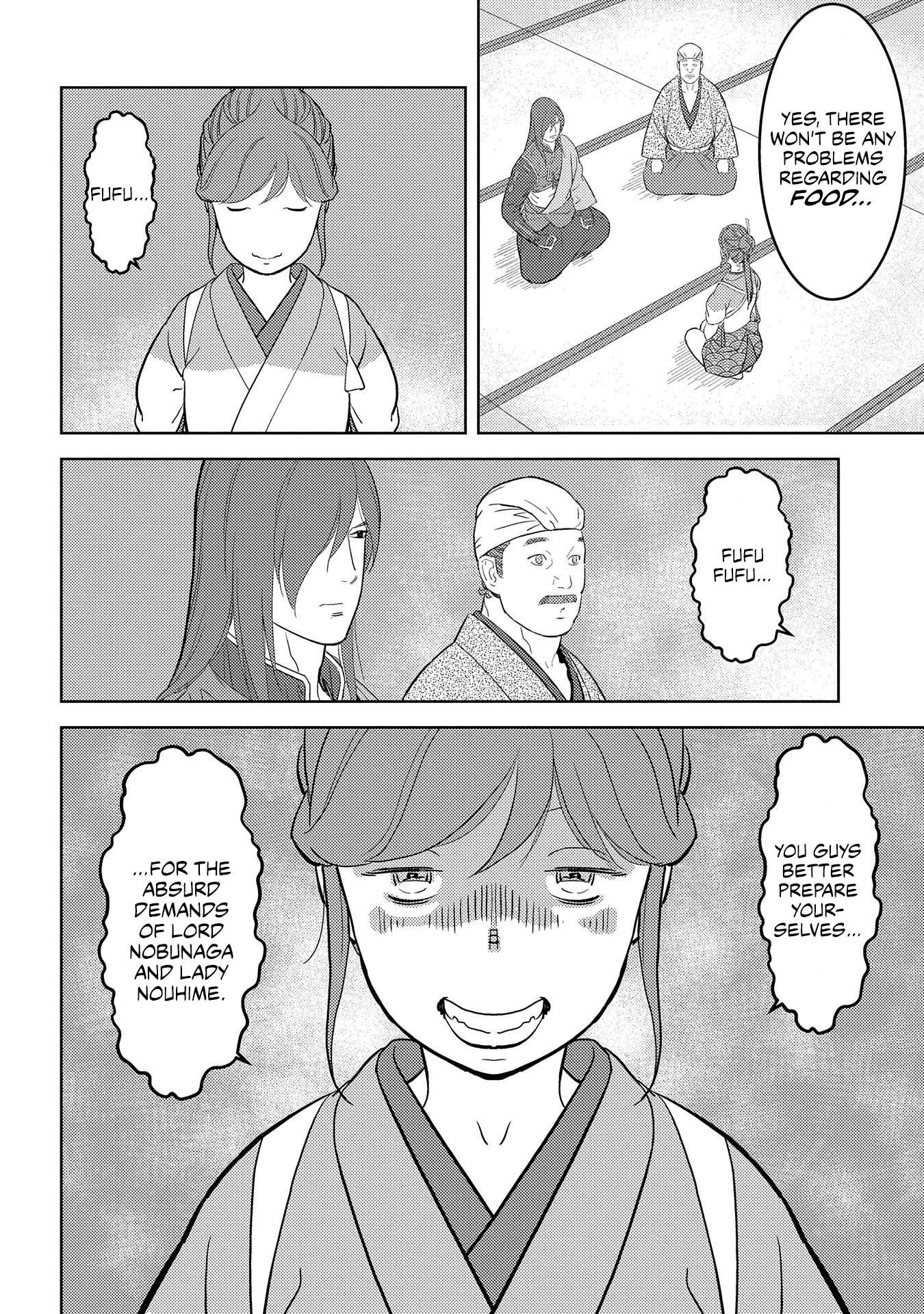 Sengoku Komachi Kuroutan Chapter 30.1 page 8 - 