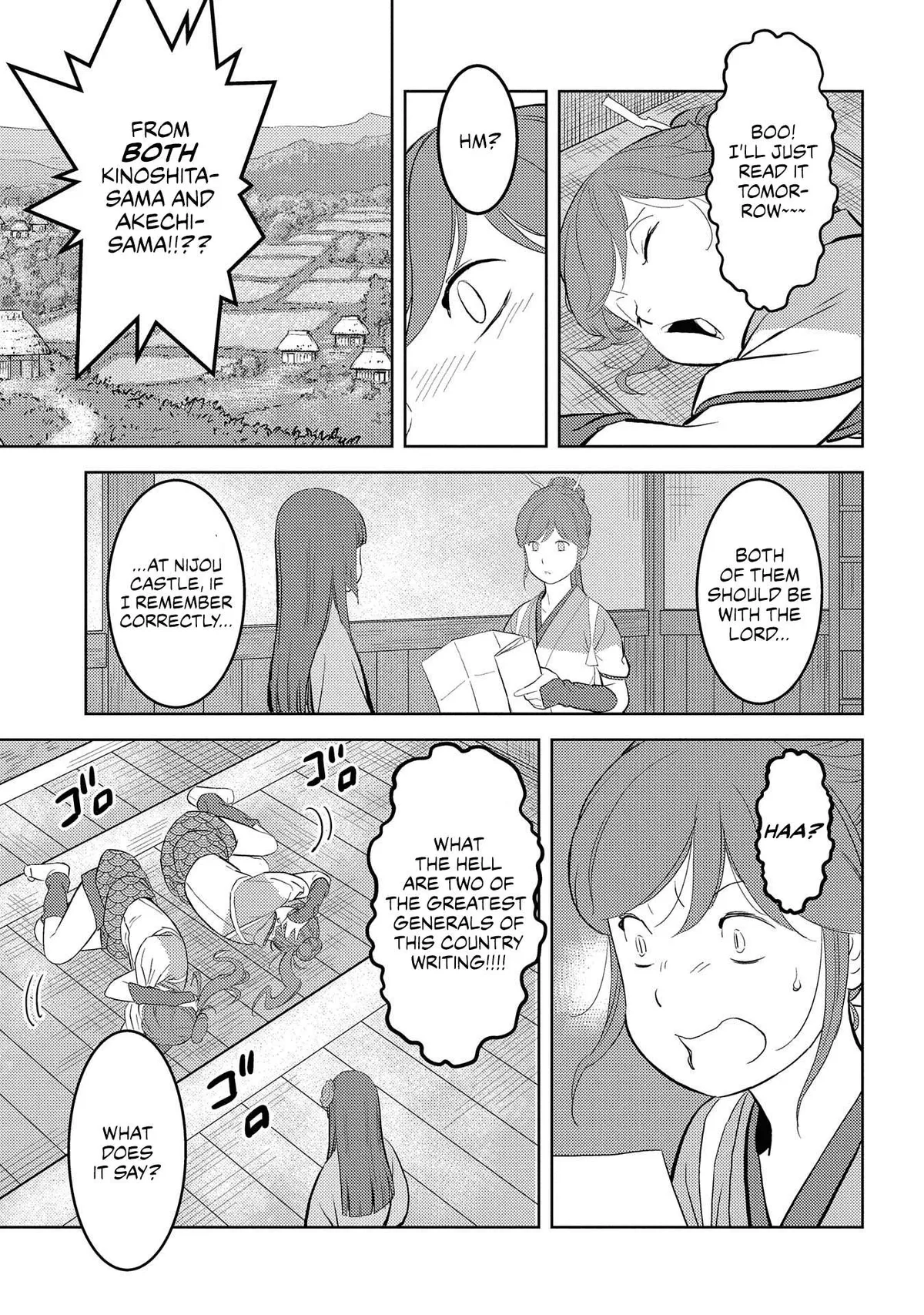 Sengoku Komachi Kuroutan Chapter 30.99 page 12 - 