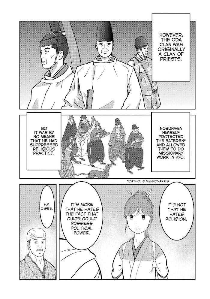Sengoku Komachi Kuroutan Chapter 30 page 17 - 