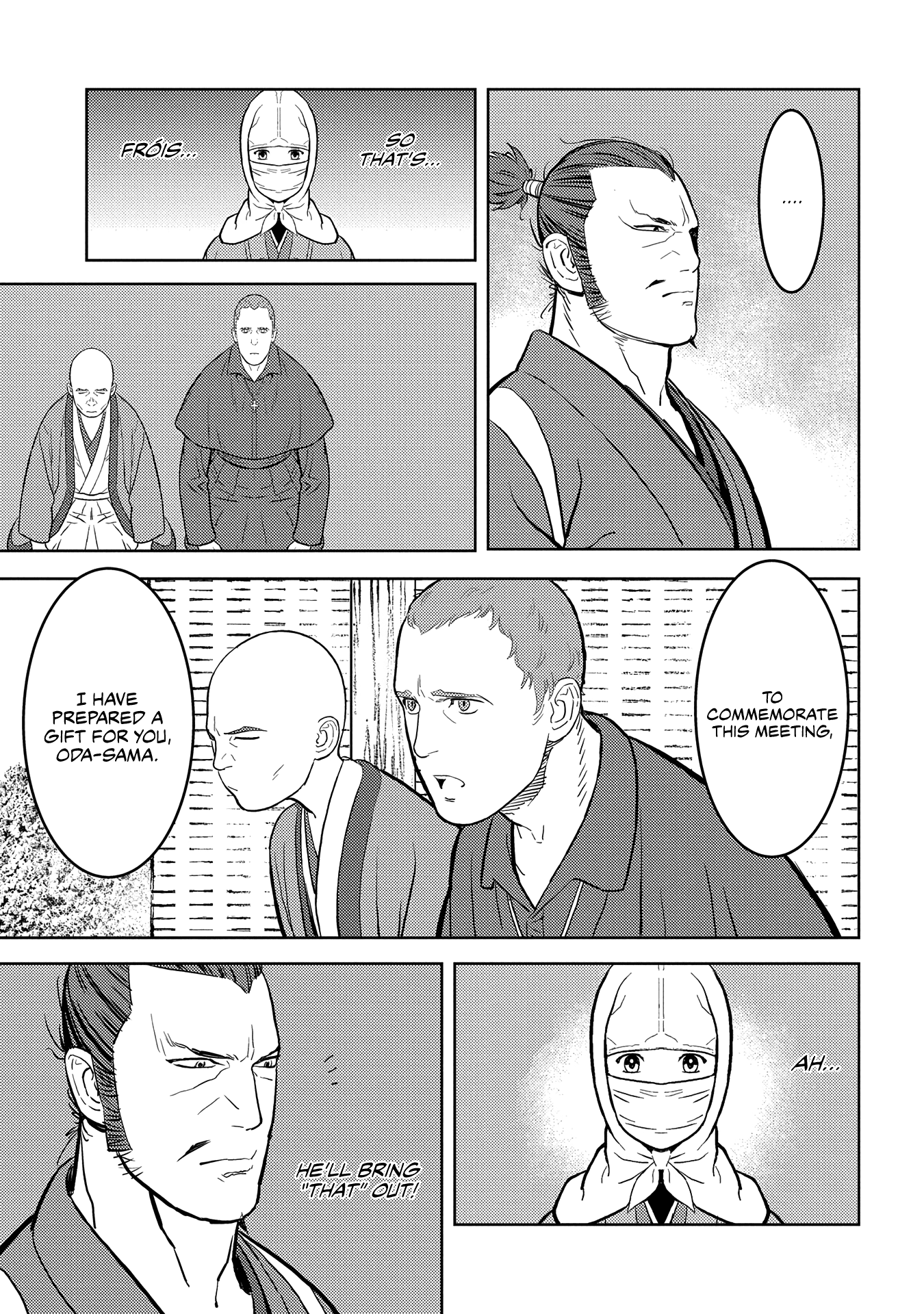 Sengoku Komachi Kuroutan Chapter 32.1 page 8 - 