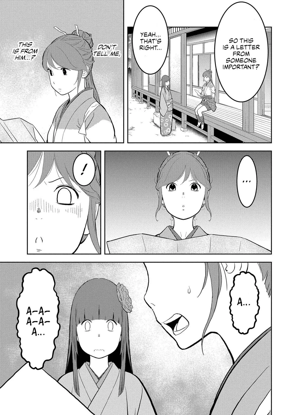 Sengoku Komachi Kuroutan Chapter 32.99 page 4 - 