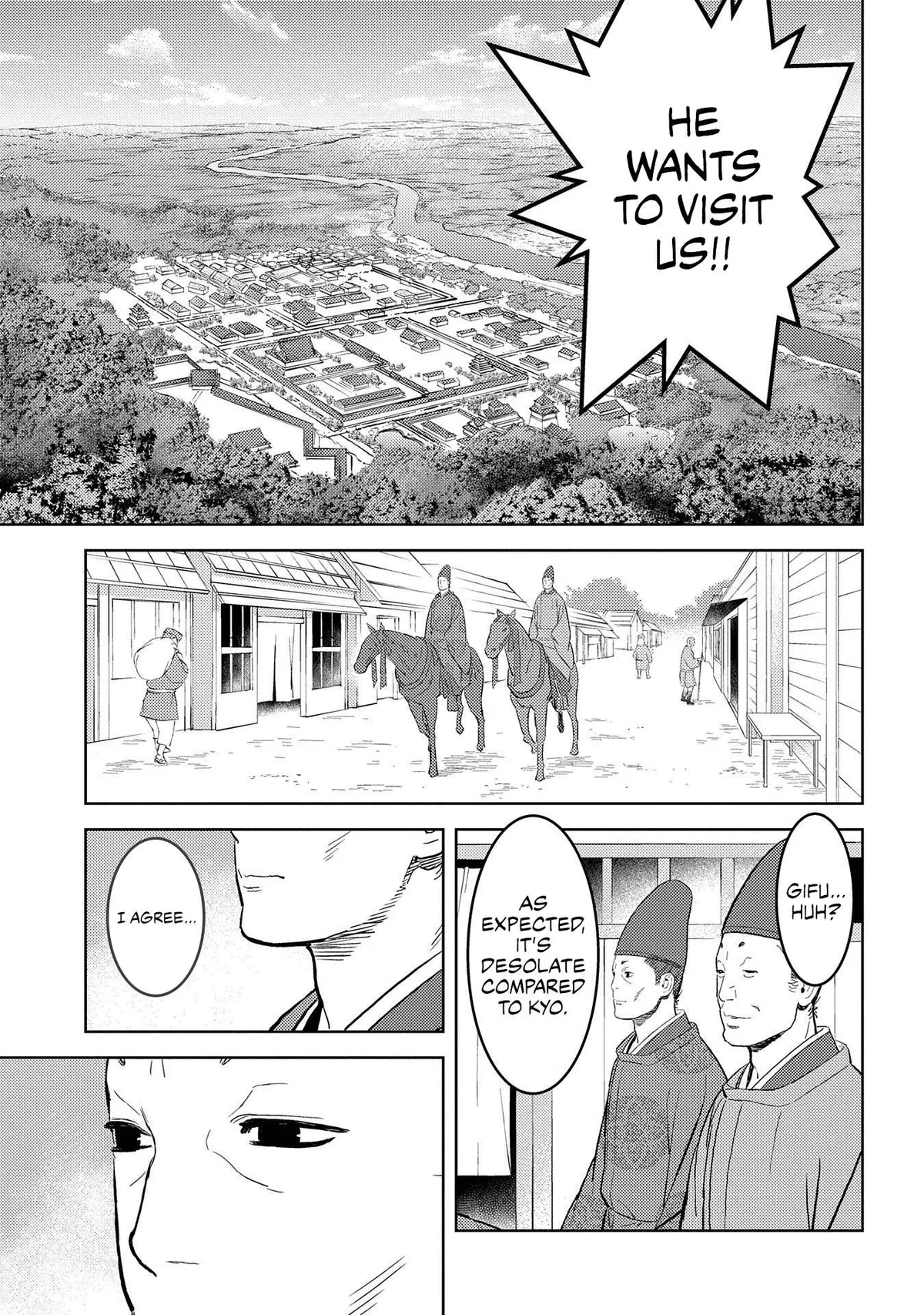 Sengoku Komachi Kuroutan Chapter 32.99 page 6 - 