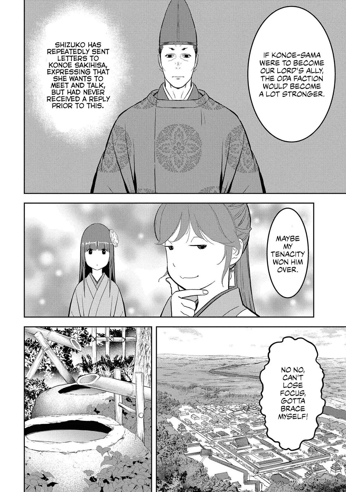 Sengoku Komachi Kuroutan Chapter 32.99 page 9 - 