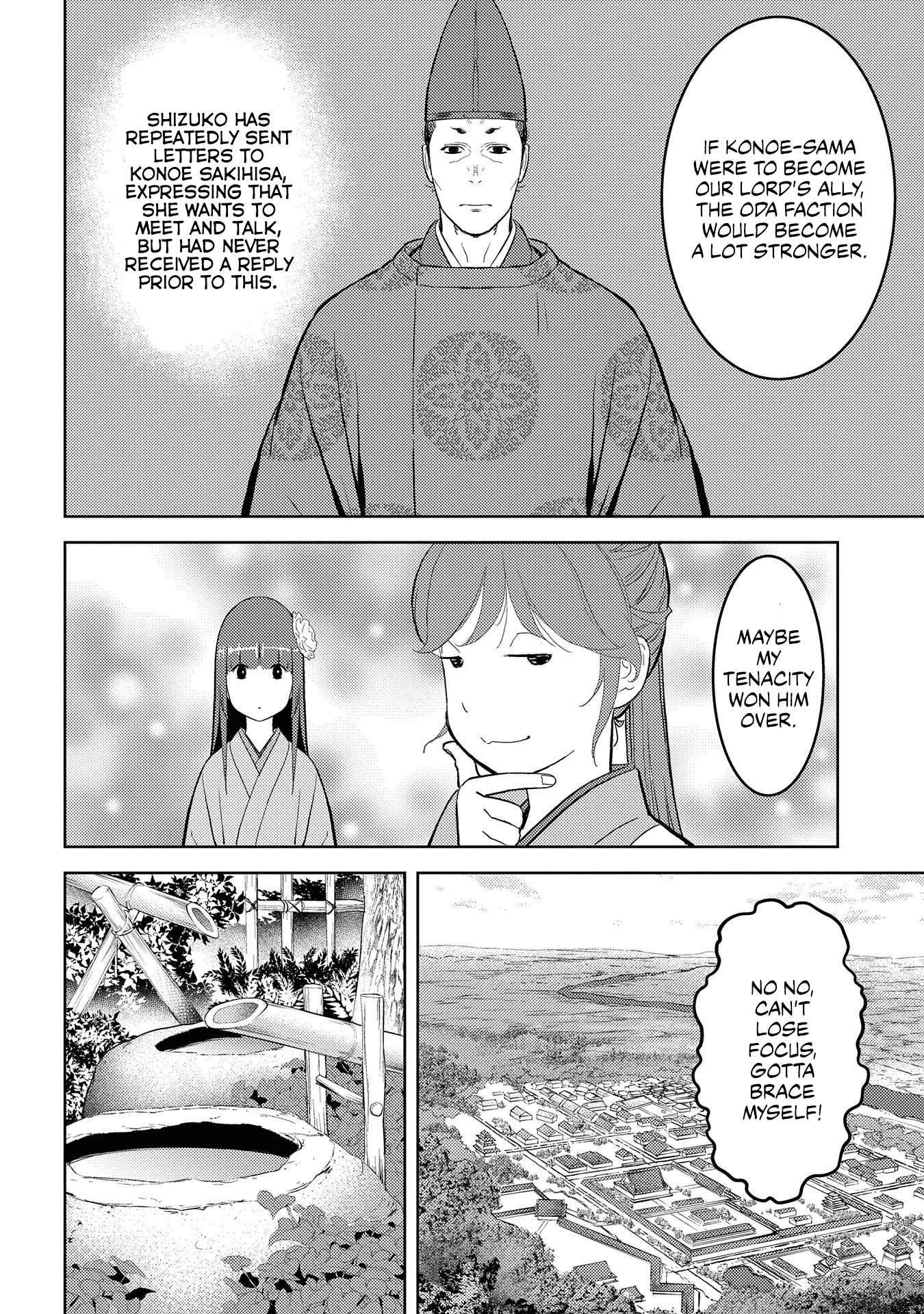 Sengoku Komachi Kuroutan Chapter 33.1 page 9 - 